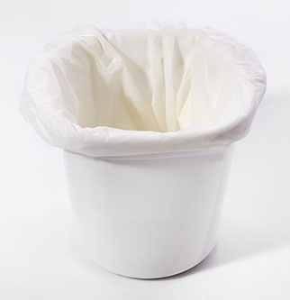 Seitenfaltenbeutel mit Spargel